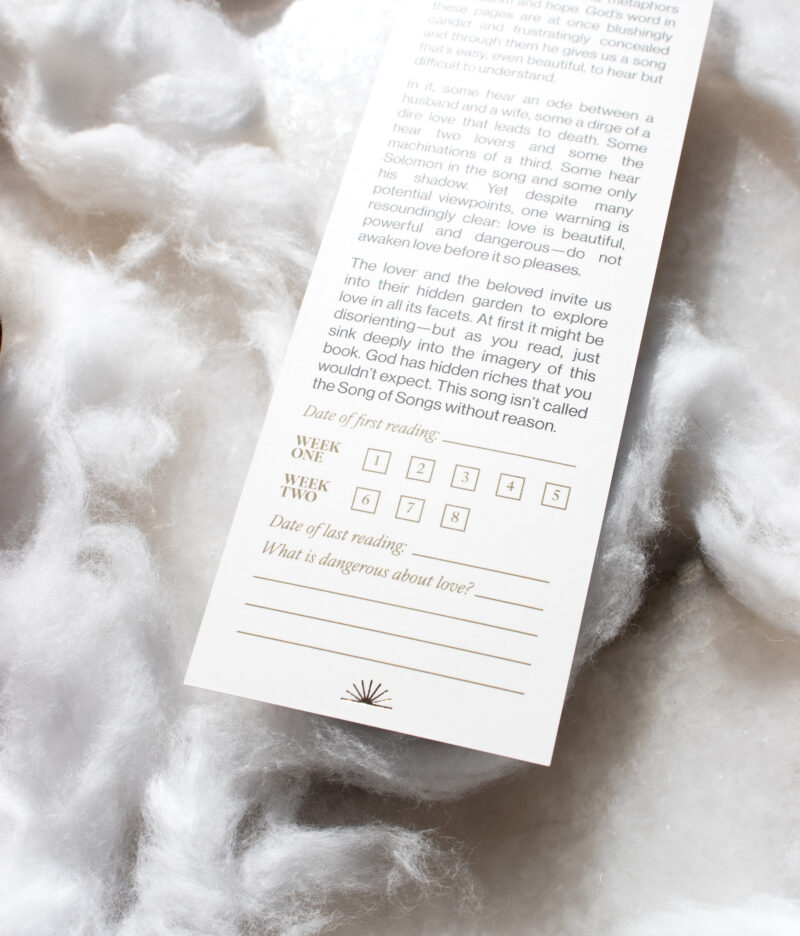 Song of Songs Bookmark - Image 3