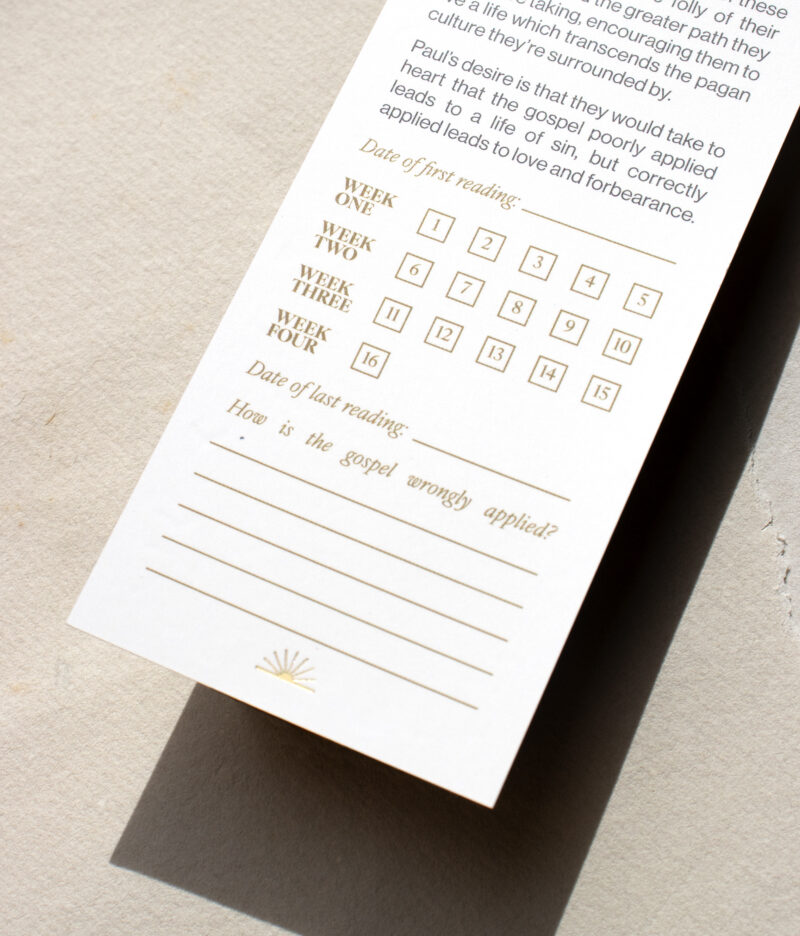 1 Corinthians Bookmark - Image 3