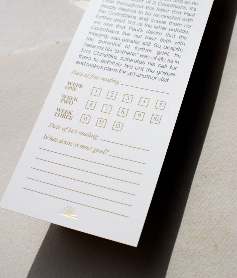 2 Corinthians Bookmark - Image 3